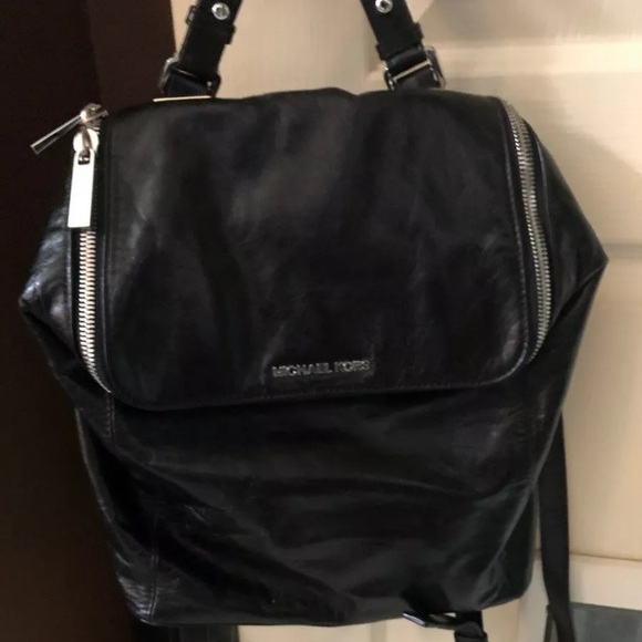 New Michael Kors Leather Backpack